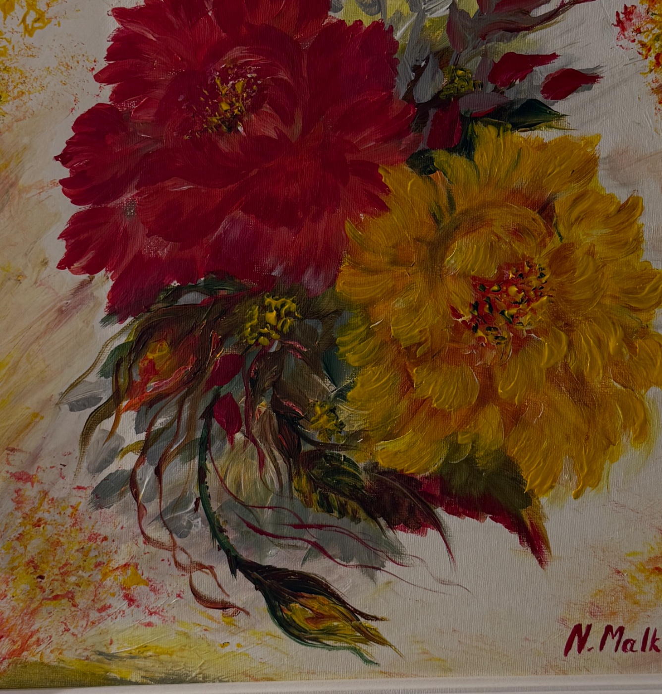 Dahlia & Marigold