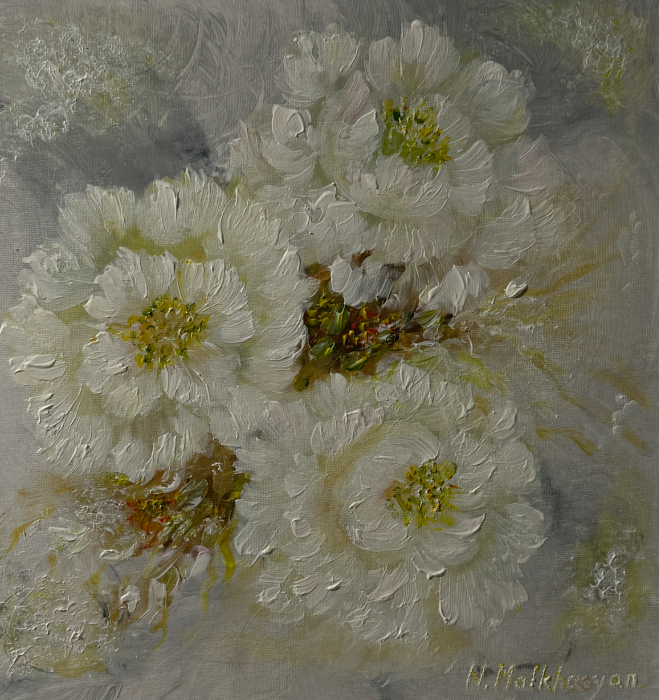 White Peonies