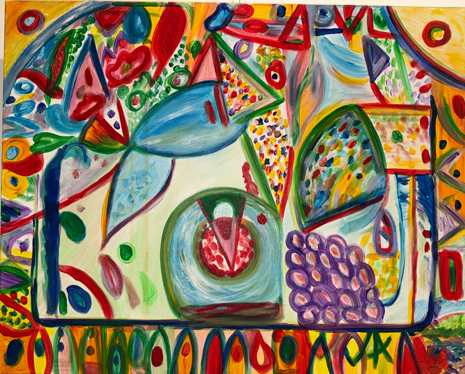 Composition with Fruit
